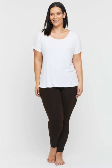 Soft Organic Bamboo Maternity Leggings
